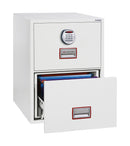 Phoenix World Class Vertical Fire File FS2272E 2-Schubladen-Aktenkabinett mit Elektronikschloss