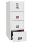 Phoenix World Class Vertical Fire File FS2274E 4-Schubladen-Aktenkabinett mit Elektronikschloss
