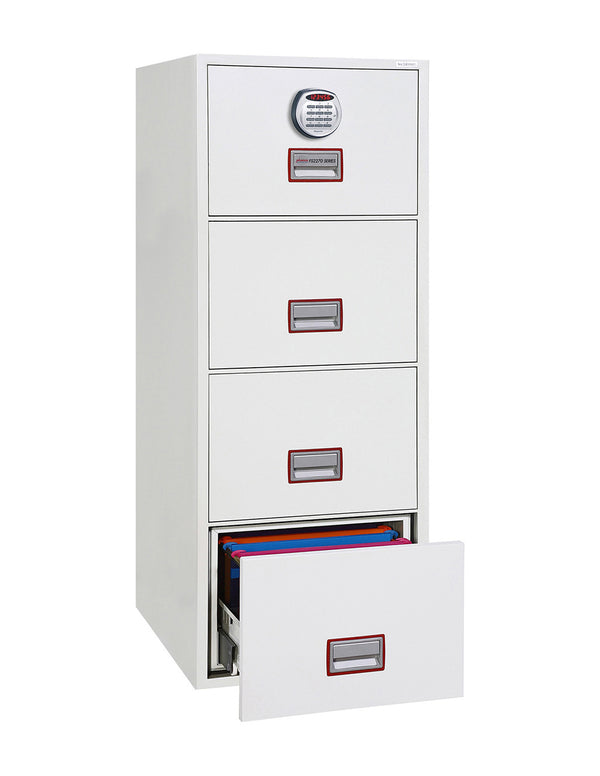 Phoenix World Class Vertical Fire File FS2274E 4-Schubladen-Aktenkabinett mit Elektronikschloss