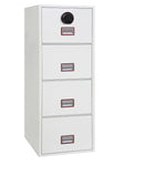 Phoenix World Class Vertical Fire File FS2274F 4-Schubladen-Aktenkabinett mit Fingerabdruckschloss