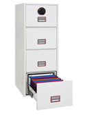 Phoenix World Class Vertical Fire File FS2274F 4-Schubladen-Aktenkabinett mit Fingerabdruckschloss