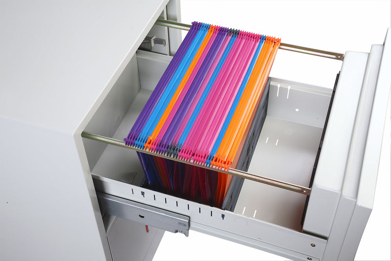 Phoenix World Class Vertical Fire File FS2274K 4-Schubladen-Aktenkabinett mit Schlüsselschloss