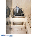 Sanotechnik FALUN XL Sauna 150x150x200 cm