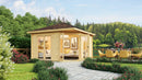 Fjordholz 5-Eck Gartenhaus Modell Fargo 70 B