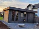 Fjordholz Gartenhaus Modell Kurt 44 D
