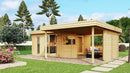 Fjordholz Gartenlounge Modell Romie 70