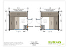 Butenas Gartensauna FUNNY-2323