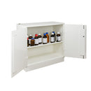 Ecosafe Sicherheitsschrank Für Leicht Entzündbare Produkte, Giftige Chemikalien Oder Schädlichen Chemikalien - Untertisch 2 Türen