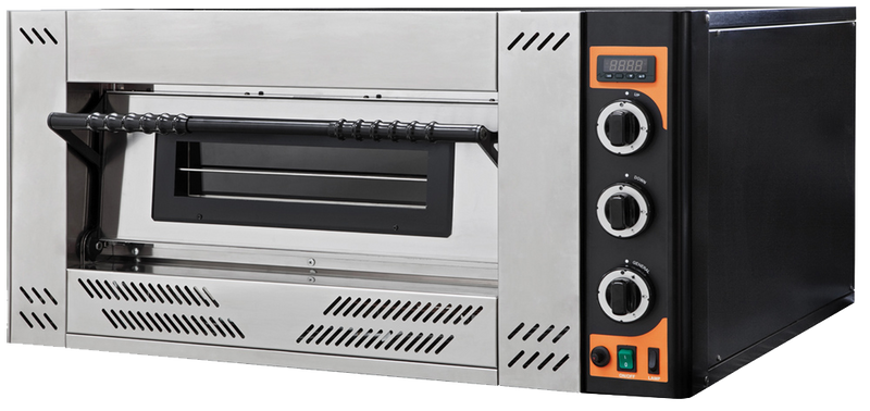 Prismafood gas pizza oven LPG for 6 pizzas of 30 cm each