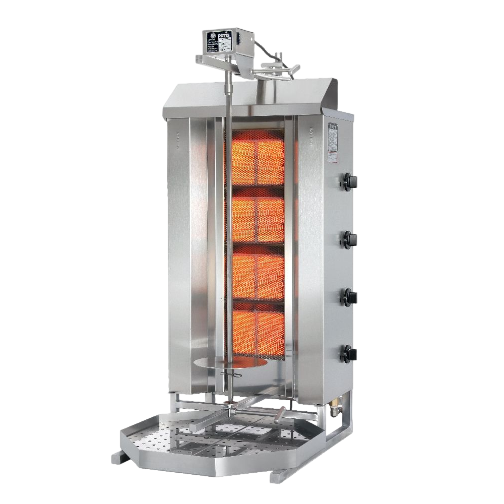 Ubert Gyros-Grill a gas