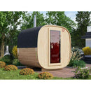 Fjordholz Fass-Sauna Modell Quadro 200 cm
