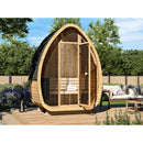 Fjordholz Barrel Sauna Model Luxe-1 Plus