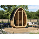Fjordholz Barrel Sauna Model Luxe-1 Plus