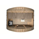 Fjordholz Barrel Sauna Model Luxe-1 Plus