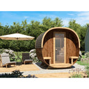 Fjordholz Barrel Sauna Model Quadro Royal 250 cm Thermo