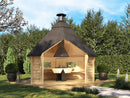 Fjordholz Grillhaus Modell Niklas 12 m²