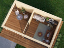 Fjordholz Gartenhaus Modell Office IsoSlide 4 SD