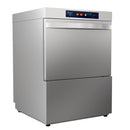 Lave-vaisselle Virtus & Mastro avec distributeur de détergent et pompe de vidange, électronique, dimensions du panier : 50 x 50 cm, hauteur max. : 38 cm