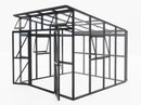 StarLine Gewächshaus Modell PultLine 10,70 m²