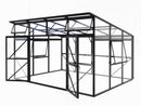 StarLine Gewächshaus Modell PultLine 12,42 m²