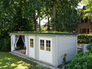 Fjordholz Gartenhaus Modell Gent 28 D