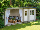 Fjordholz Gartenhaus Modell Gent 28 D