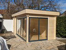 Fjordholz Gartenhaus Alu Concept 44 C