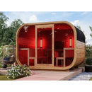 Fjordholz Barrel Combi Sauna Model Luxe-3 Combi