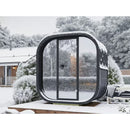 Fjordholz Barrel Sauna Model Cubus-2 Black Edition