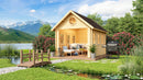 Fjordholz Gartenhaus Modell Glarus 44