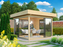 Fjordholz Glaspavillon Alu 44 B