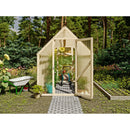 Fjordholz Gewächshaus Modell Greenline Basic 6,5 m²
