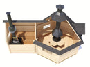 Fjordholz Grillkota mit Sauna Modell Finn 9+4m²