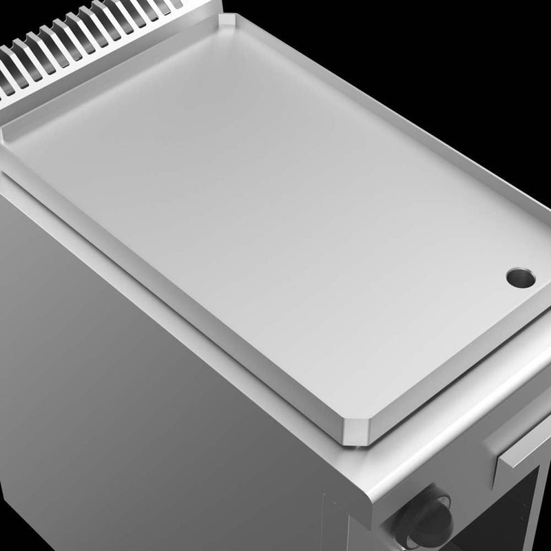 Bergman Profiline 700 Electric Grill Plate Smooth, Chrome-Plated - 4 Kw
