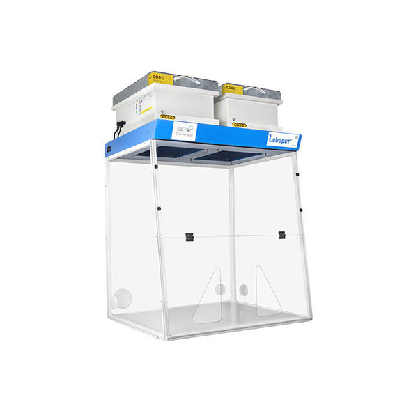 Ecosafe Abluft-abzugshaube 900 Mm - 2 Module - Für Flüssigkeiten - Zwei Öffnungen