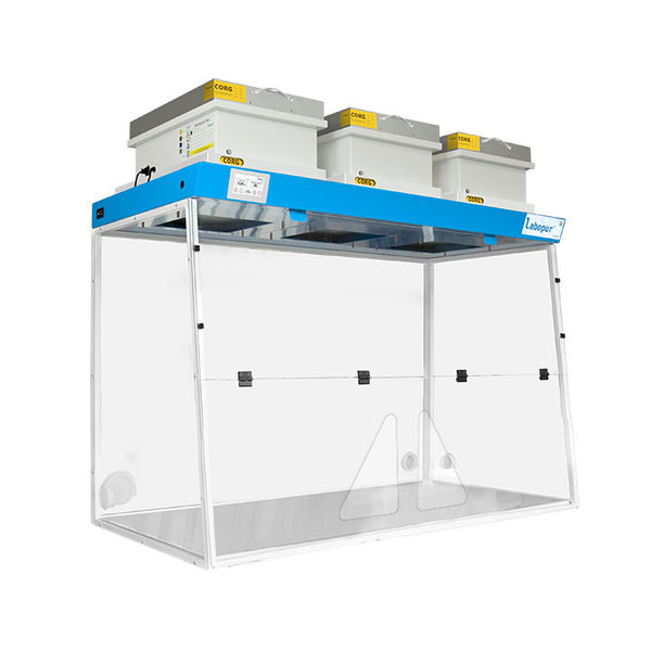 Ecosafe Abluft-abzugshaube 1500 Mm - 3 Module - Für Flüssigkeiten - Zwei Öffnungen