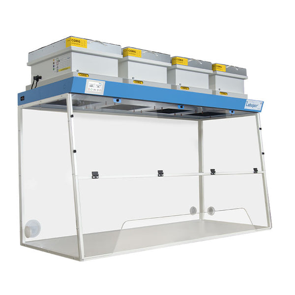 Ecosafe Abluft-abzugshaube 1800 Mm - 4 Module - Für Flüssigkeiten - Große Öffnung