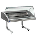 Vitrine réfrigérée à poissons Virtus & Mastro sur roulettes, refroidissement statique, 0°C/+6°C, L=1500 mm