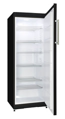 Lagerkühlschrank 310 Liter | 1 Volltür | Schwarz | 600 x 650 x 1630 mm