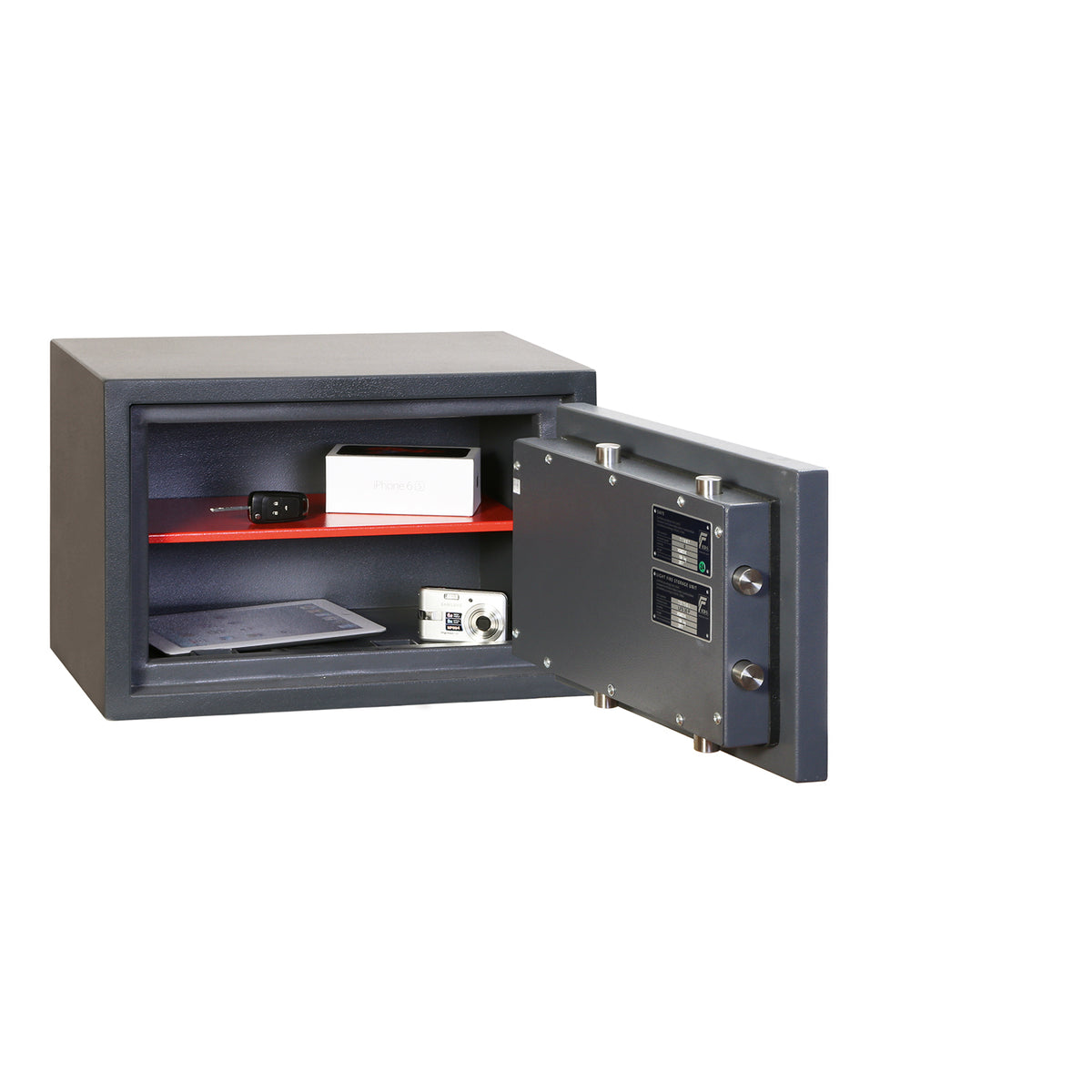 Phoenix Neptune HS1051E Größe 1 Hochsicherer Euro-Grad-1-Tresor mit Elektronikschloss