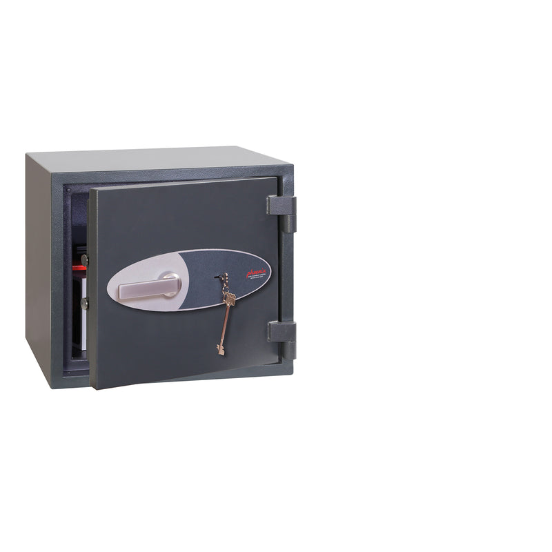 Phoenix Neptune HS1052K Größe 2 Hochsicherer Euro-Grad-1-Tresor mit Schlüsselschloss