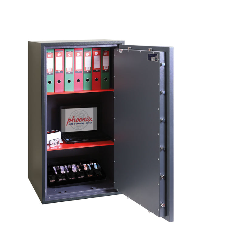 Phoenix Neptune HS1055K Größe 5 Hochsicherer Euro-Grad-1-Tresor mit Schlüsselschloss