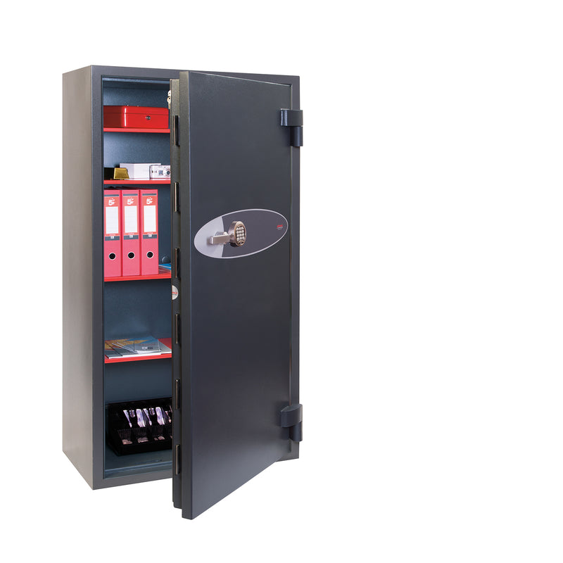 Phoenix Mercury HS2055E Größe 5 Hochsicherer Euro-Grad-2-Tresor mit Elektronikschloss