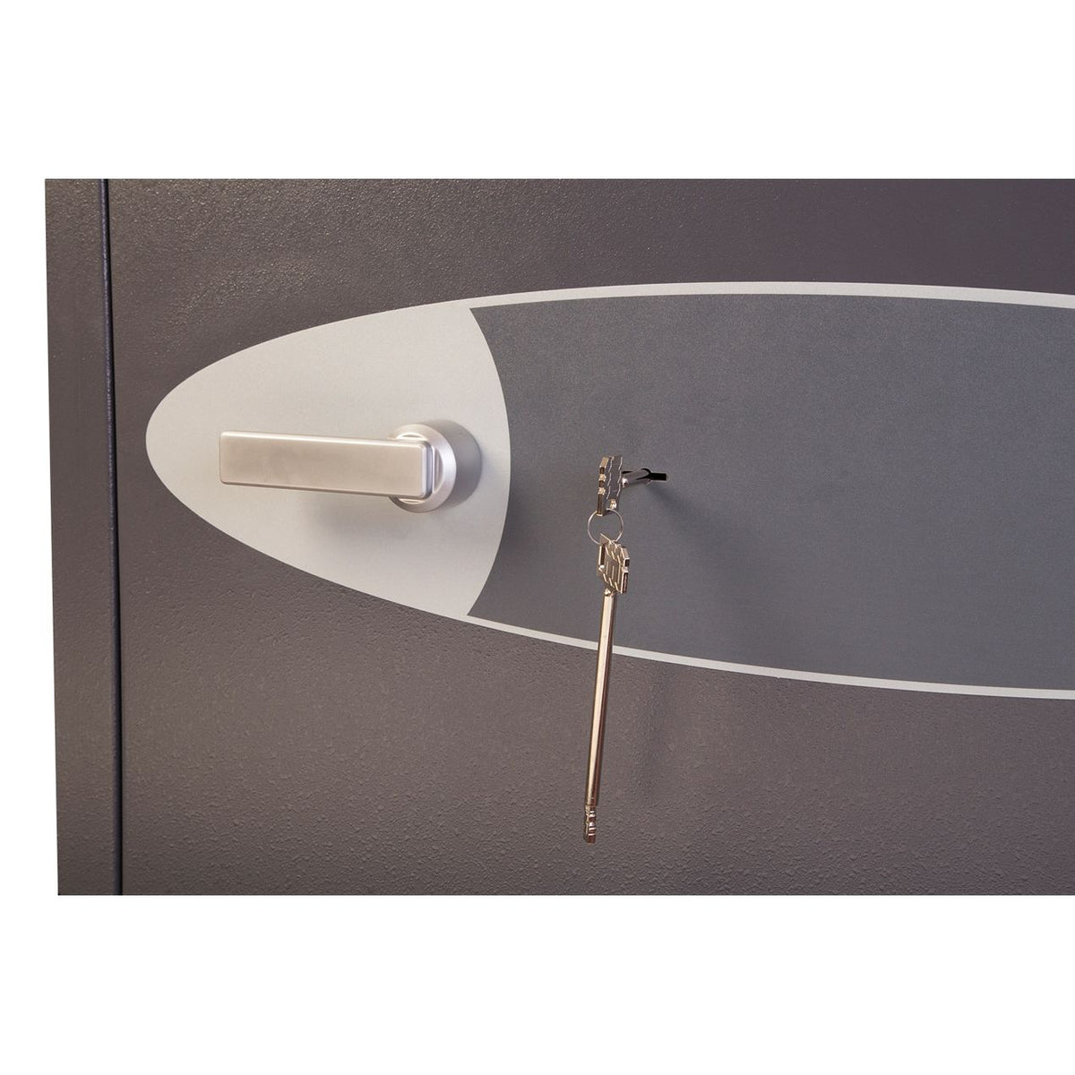 Phoenix Mercury HS2055K Size 5 High-Security Euro Grade 2 Safe with Key Lock