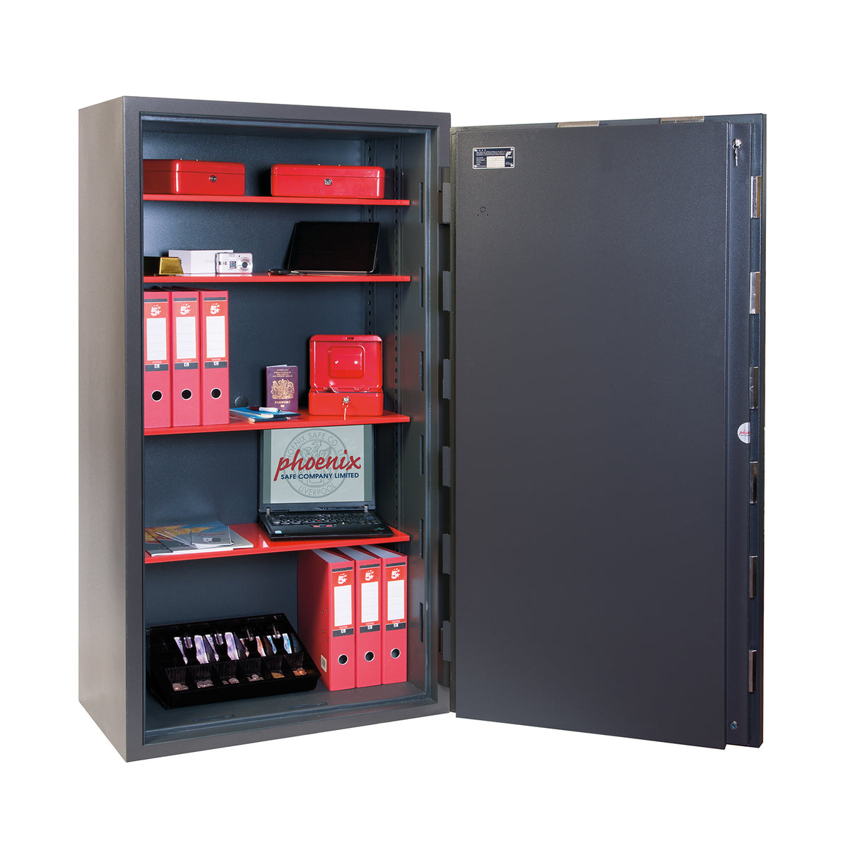 Phoenix Elara HS3555E Size 5 High-security Euro Grade 3 safe with electronic lock