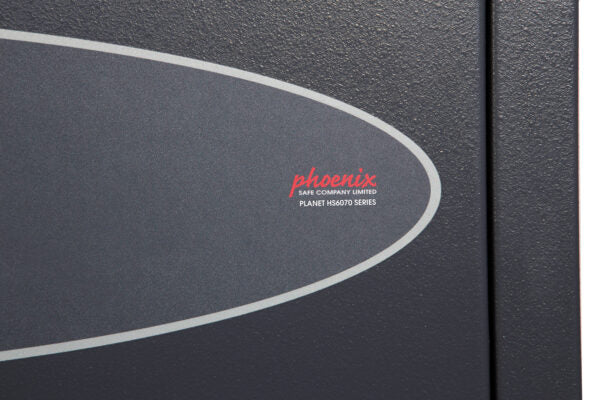 Phoenix Planet HS6075E Größe 5 Hochsicherer Euro-Grad-4-Tresor mit Elektronik- und Schlüsselschloss