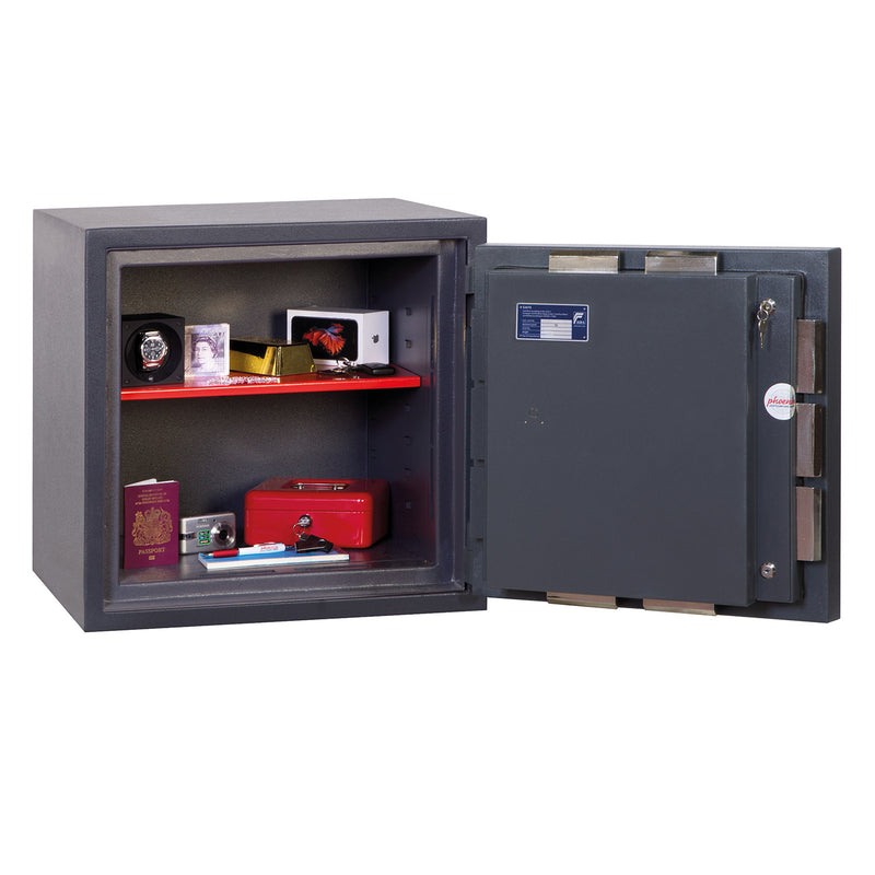 Phoenix Cosmos HS9071E Größe 1 Hochsicherheitseuropäische Stufe 5 Safe mit Elektronik- und Schlüsselschloss