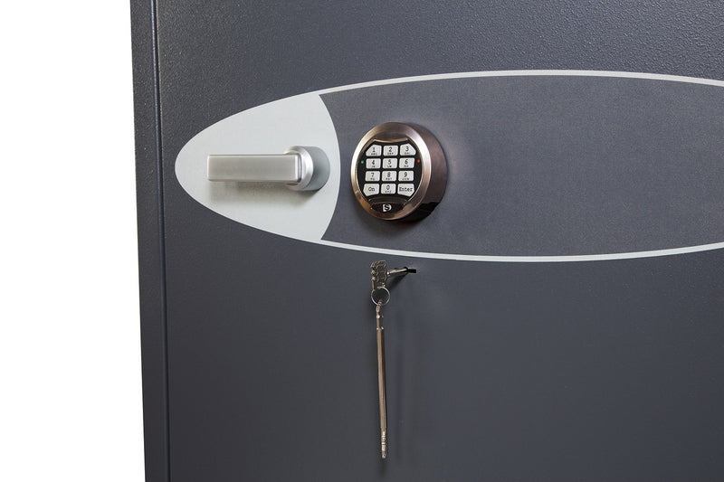 Phoenix Cosmos HS9071E Größe 1 Hochsicherheitseuropäische Stufe 5 Safe mit Elektronik- und Schlüsselschloss