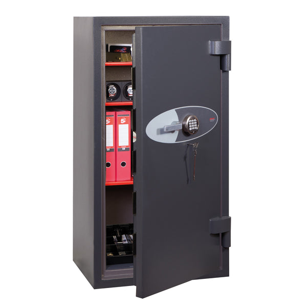 Phoenix Cosmos HS9075E Größe 5 Hochsicherheitseuropäische Stufe 5 Safe mit Elektronik- und Schlüsselschloss