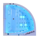 Hydrosan HYDROSAN-BADWANNE MIT HYDROMASSAGE INGA WEISS 150x150 CM INGA